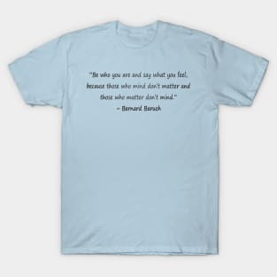 Funny quotes from known people T-Shirt